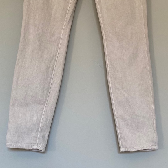 Vince Dylan Deconstructed Latte Skinny Ankle Jeans - Picture 5 of 16